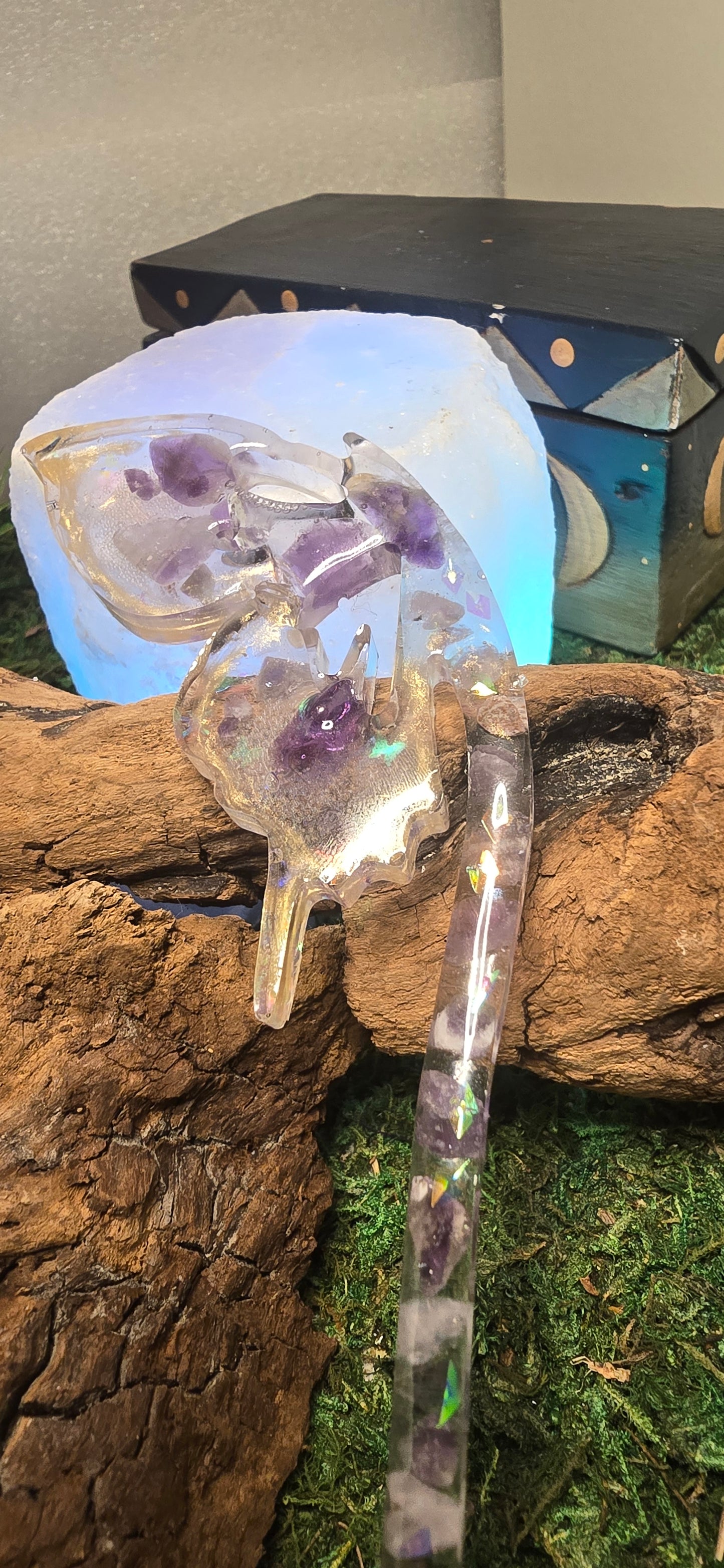 Il Raggio Viola: Forcina Alchemica in Ametista