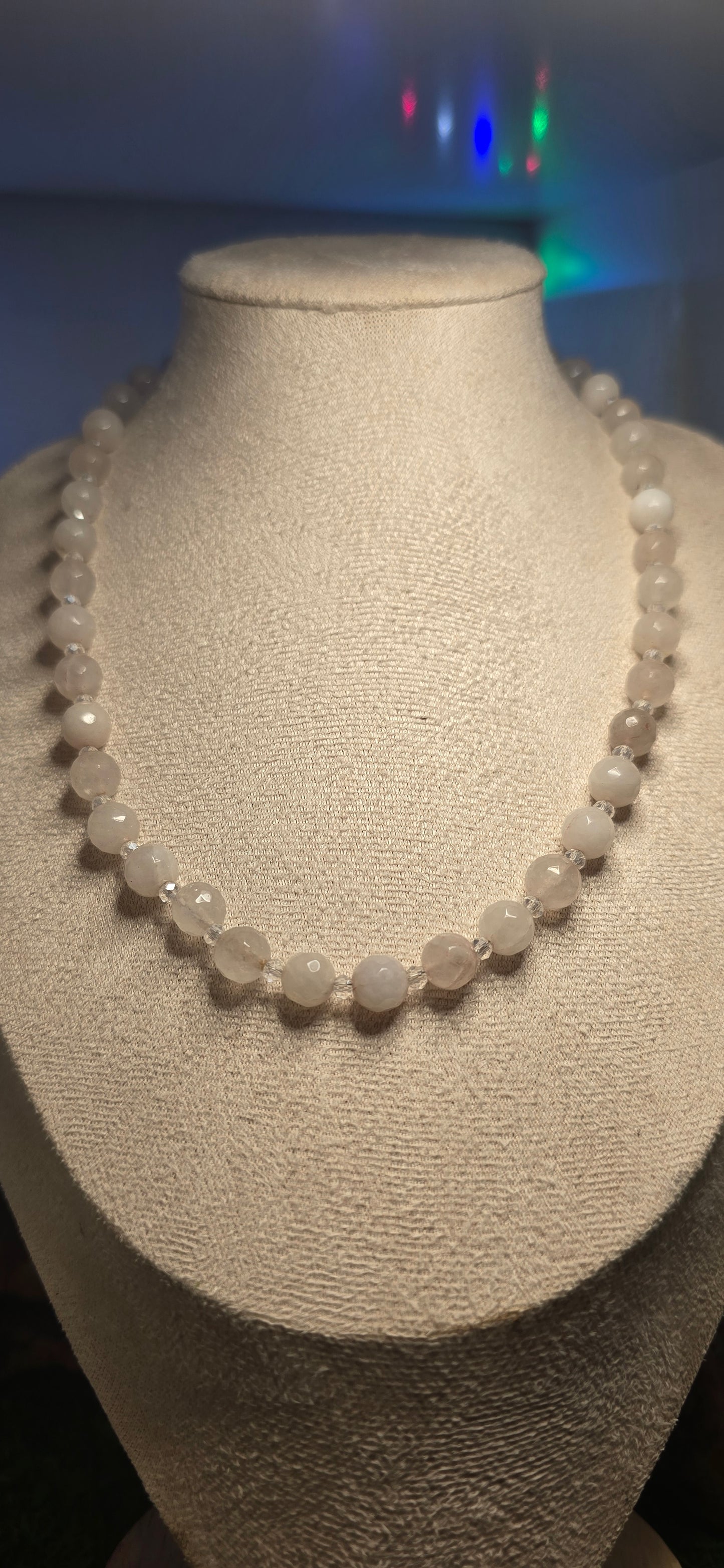 Essenza d'Amore: Collana in Quarzo Rosa