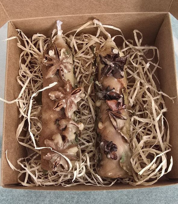 Candele Magiche Lunari - 100% Cera d'Api - Rituale di Manifestazione