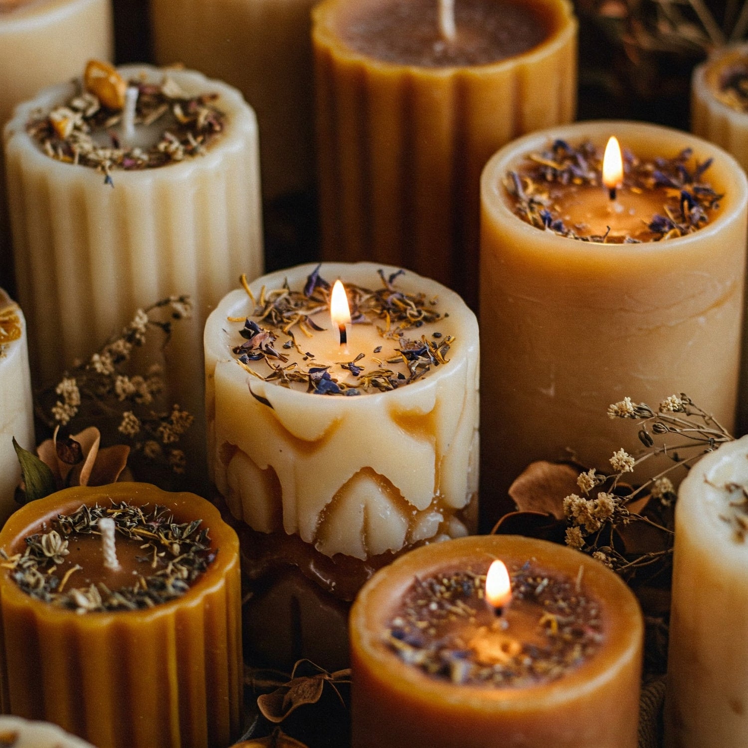 CANDELE CERA di SOIA