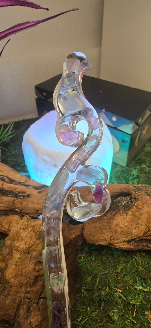 Fermaglio Fluorite - Il Risveglio del Terzo Occhio