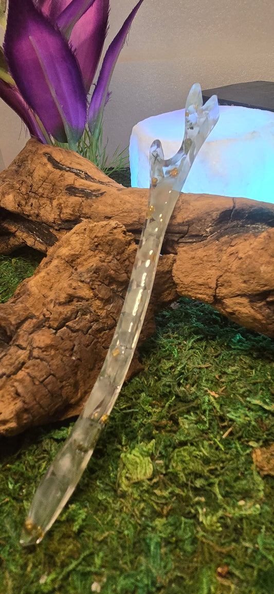 L'eterna Giovinezza : Prehnite in Raccolto chignon